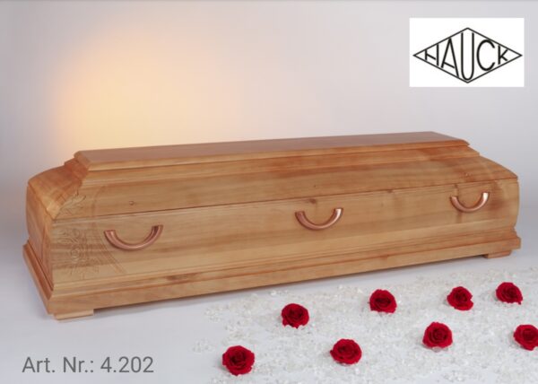 4.202 Truhe Pappel mit Rose